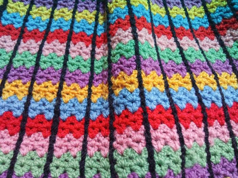 Stunning vintage crocheted handbag