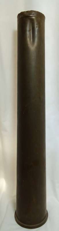 Solid brass Vintage artillery shell 76/62 nr.2