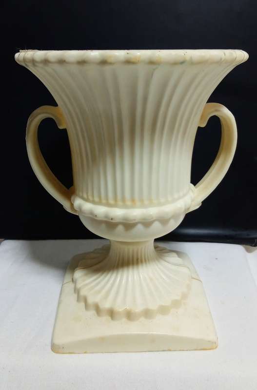 Vintage plastic vase