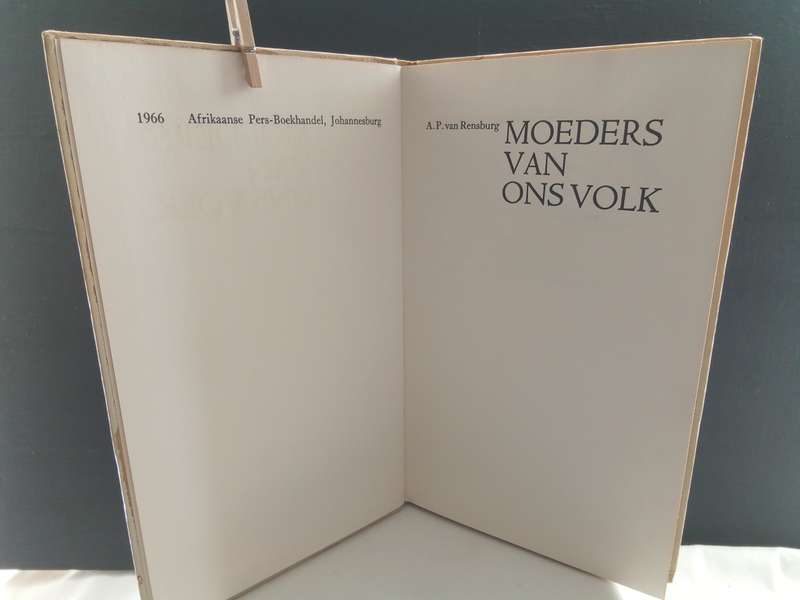 Moeders Van Ons Volk - van Rensburg, A. P.  Eerste uitgawe , 1966
