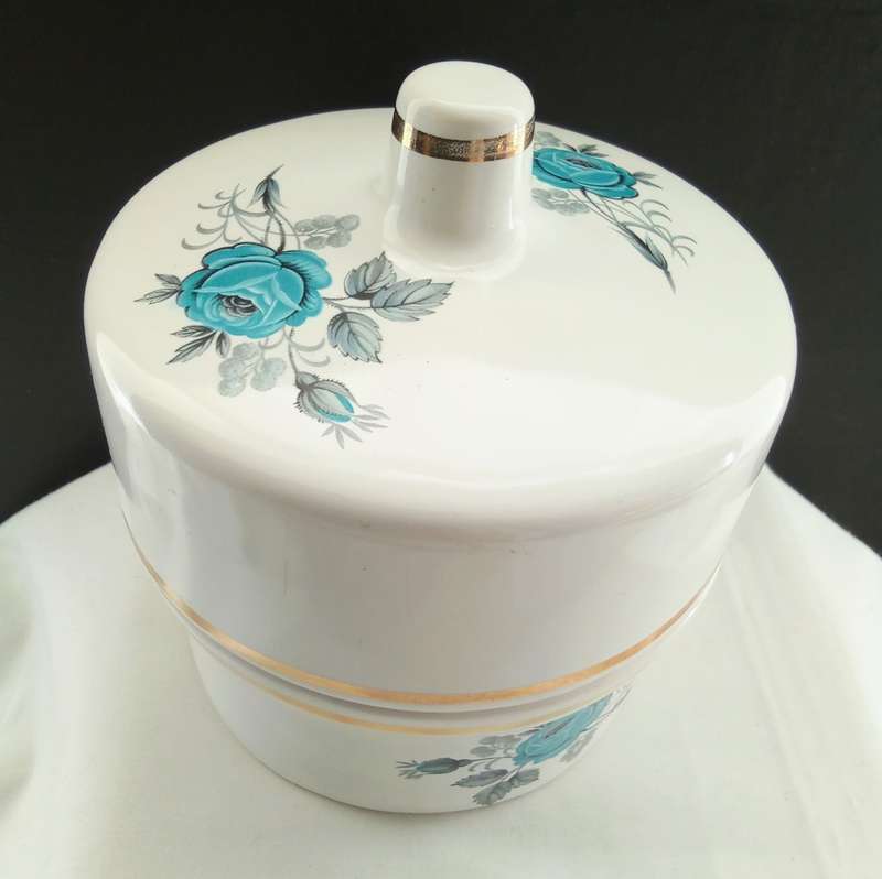 Gorgeous! Vintage Bell Ware - South African Porcelain - Lipstick holder