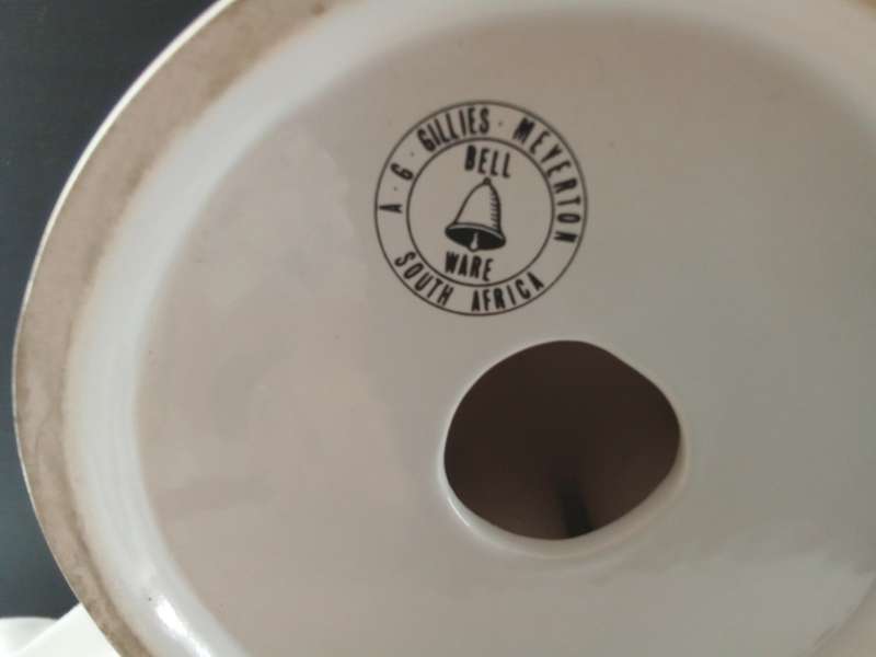Gorgeous! Vintage Bell Ware - South African Porcelain - Lipstick holder