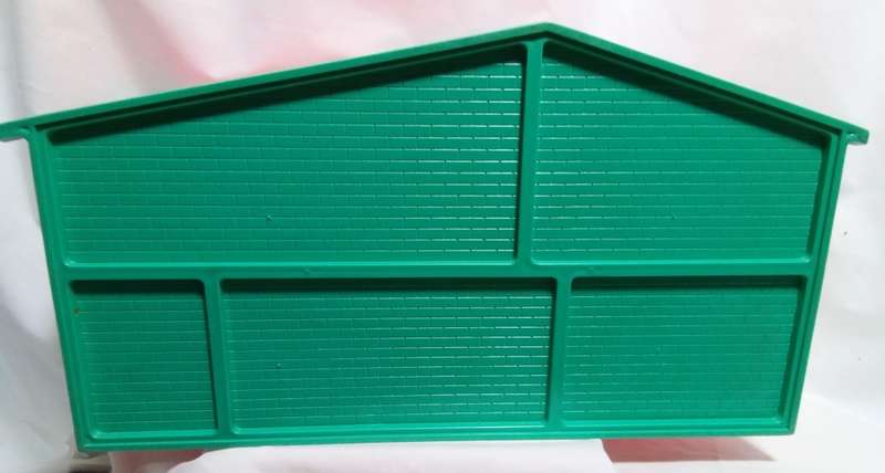 VINTAGE 1950`s BLUE BOX DOLL`S HOUSE Including FURNITURE AND FIGURES!!