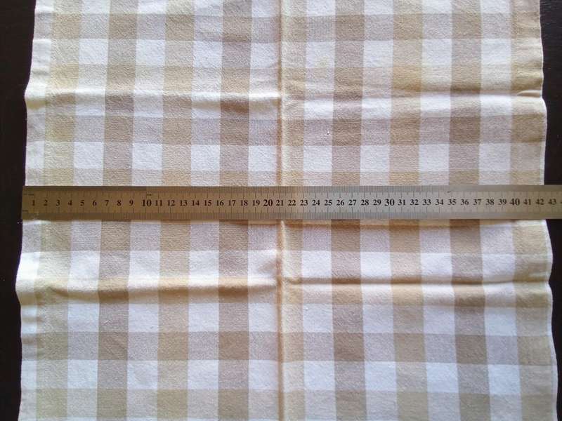 Four vintage cotton napkins