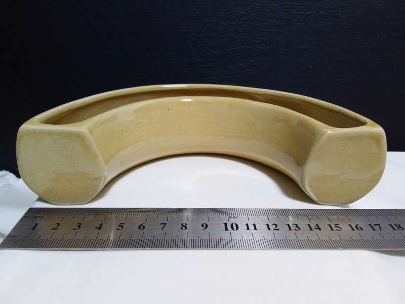 Lovely little Drostdy vintage half moon vase