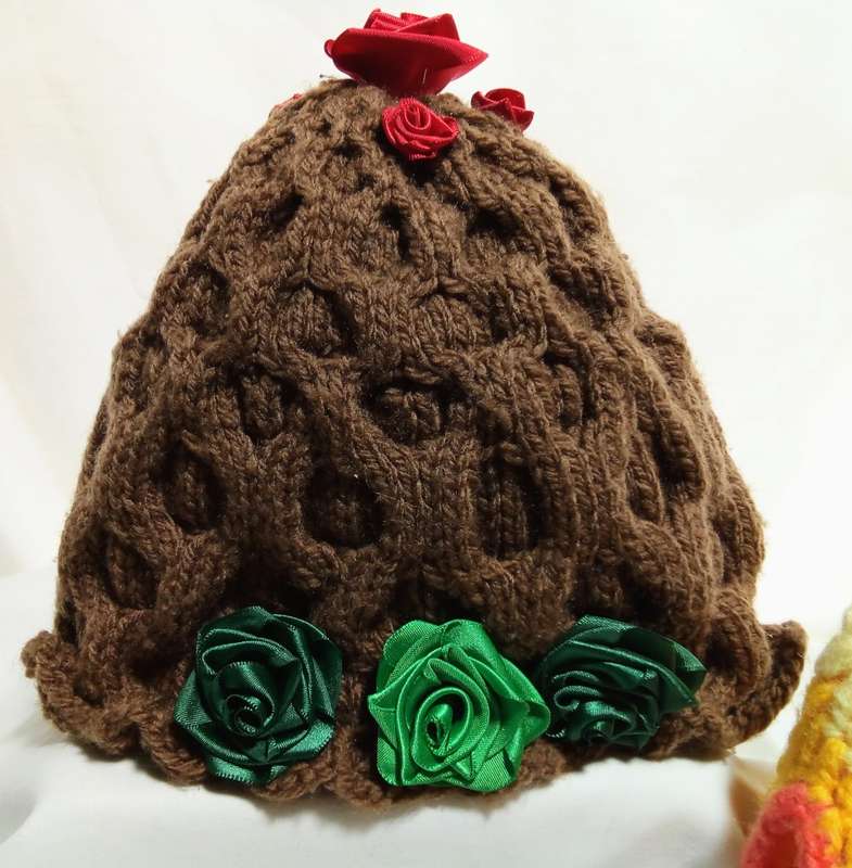 Two cute vintage tea cosies