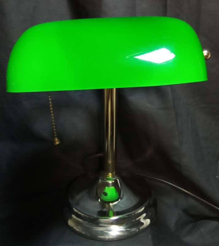 Banker`s  Lamp in good condition