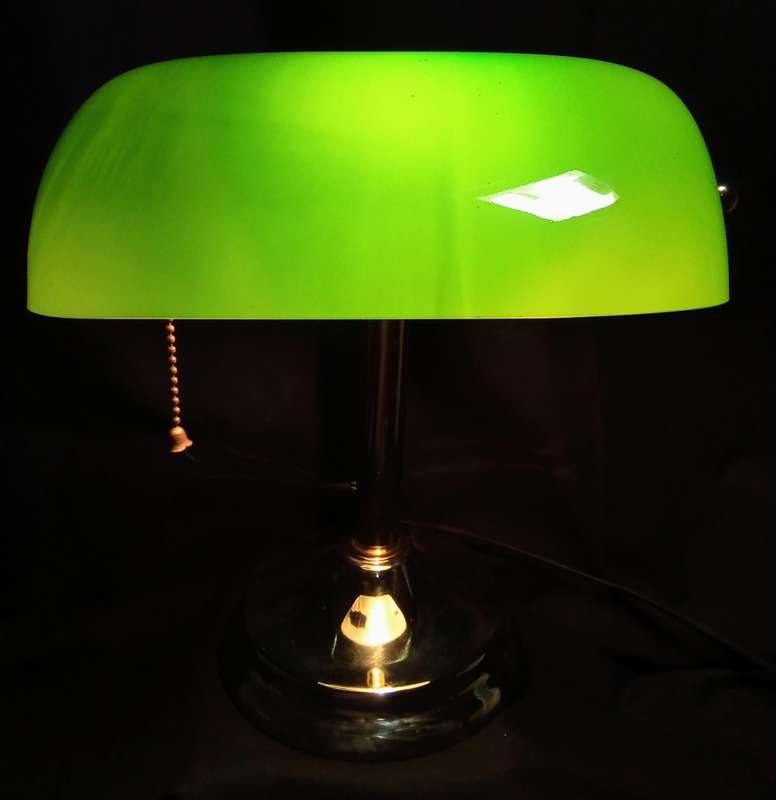 Banker`s  Lamp in good condition