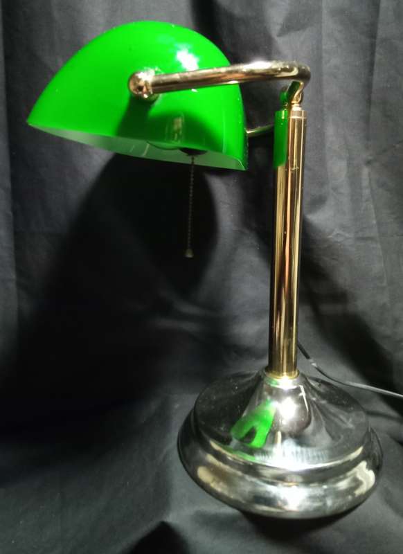 Banker`s  Lamp in good condition