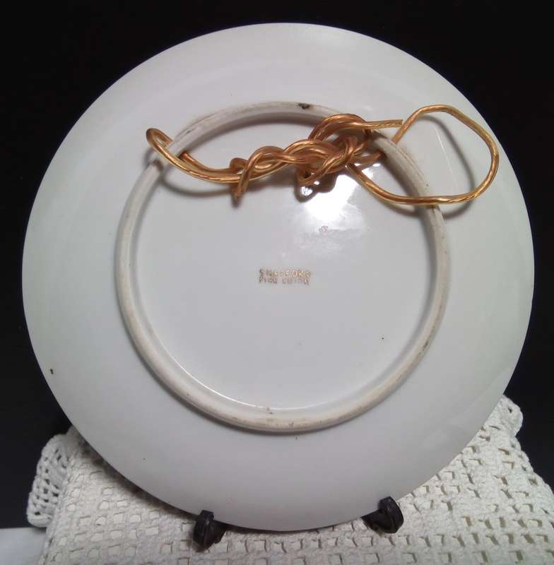 Vintage plate with The Lord`s prayer in Afrikaans (Onse Vader)