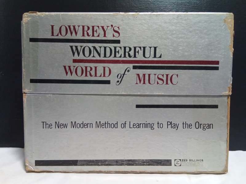 Lowrey`s World Music Organ Sheet Music & Song Books - Complete