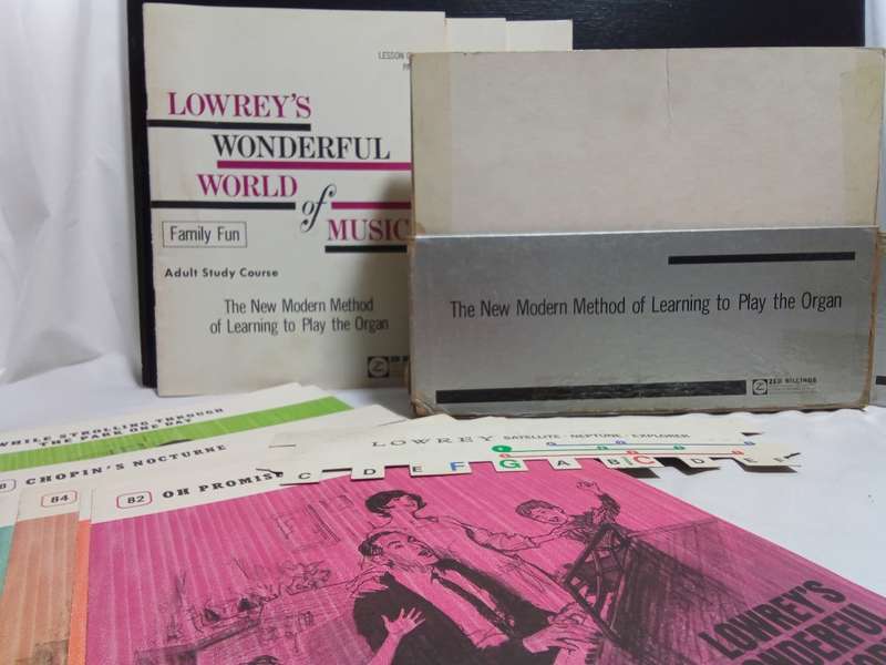 Lowrey`s World Music Organ Sheet Music & Song Books - Complete