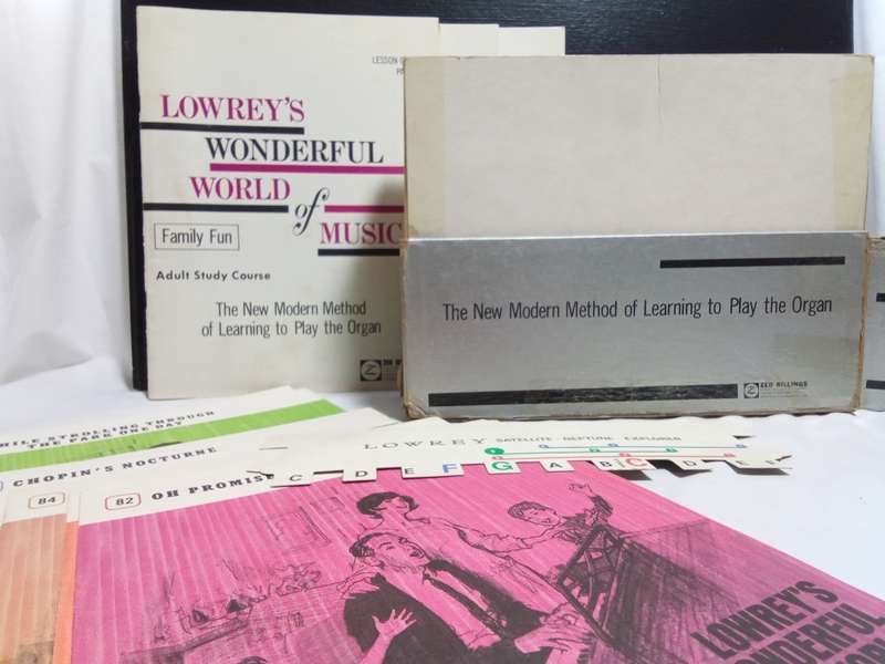 Lowrey`s World Music Organ Sheet Music & Song Books - Complete