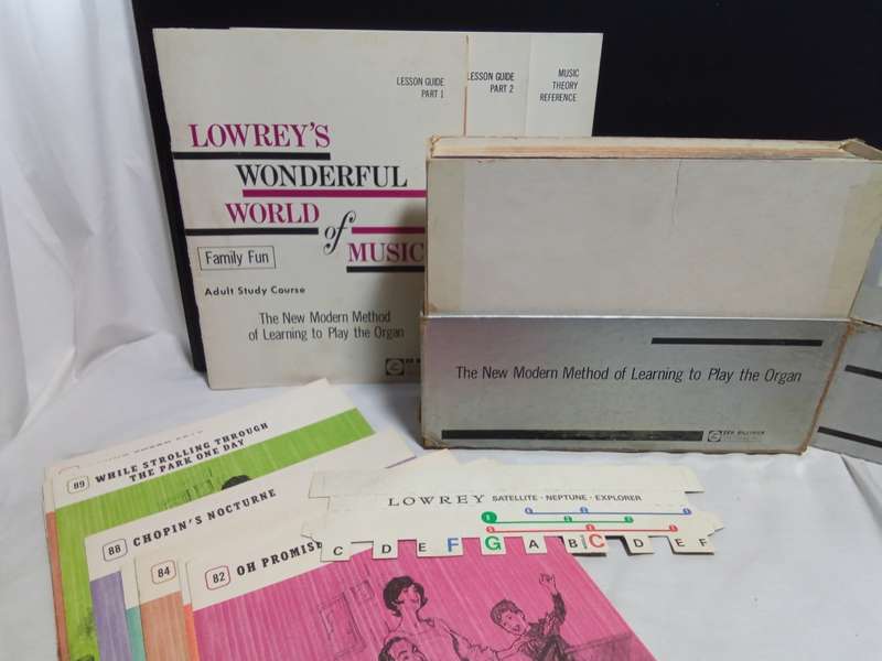 Lowrey`s World Music Organ Sheet Music & Song Books - Complete