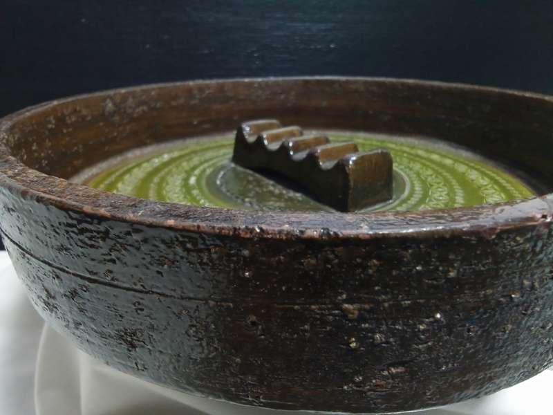 Stunning vintage Italian Bitossi ashtray