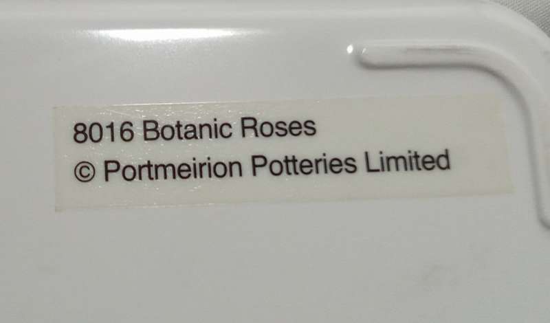 Beautiful small Portmeirion melamine tray