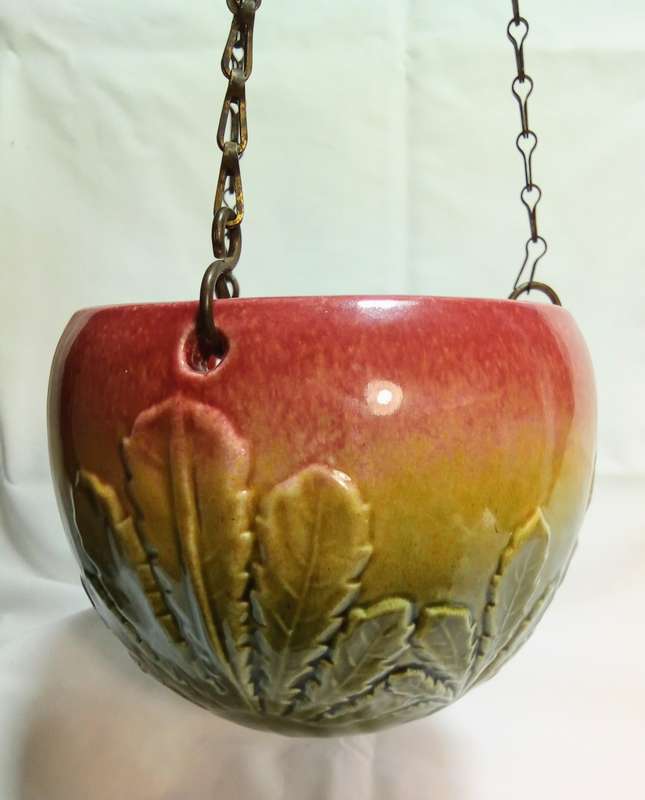Stunning vintage ceramic hanging bowl in perfect condition