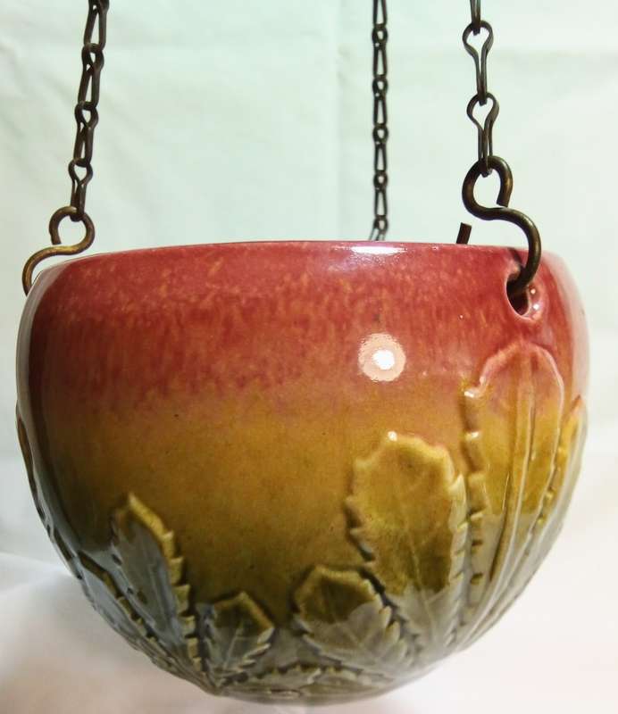 Stunning vintage ceramic hanging bowl in perfect condition