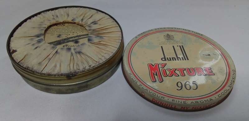 Wow!  Very collectable Vintage tobacco tins with original content!!