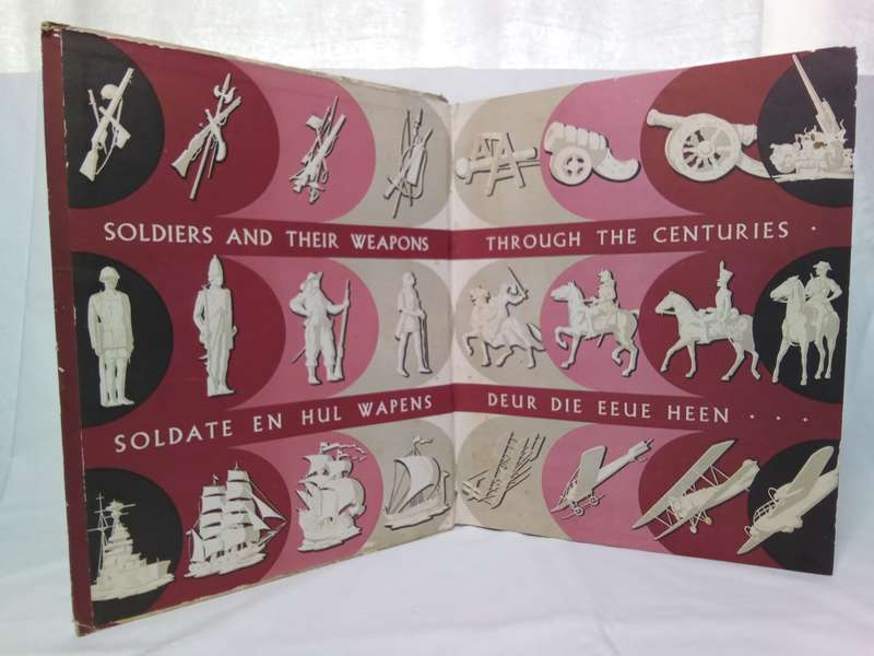 South African Defence Cigarette card collection book