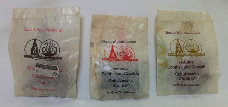3 Packets Original Jager`s Incense - Made in Germany