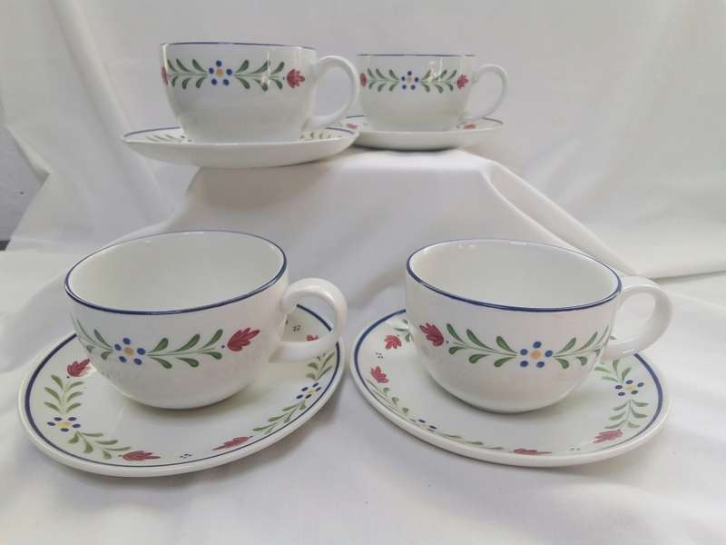 Four beautiful Johnson Brothers `Provincial` duo`s
