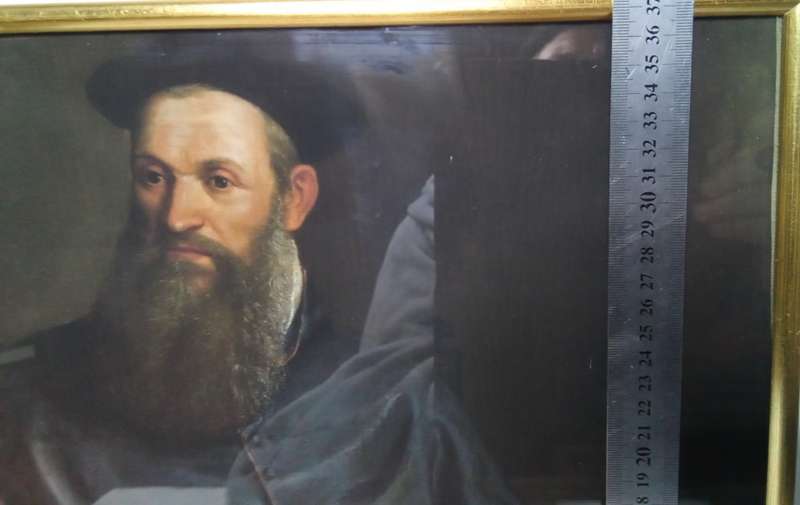 Portrait of Daniele Barbaro Framed Print