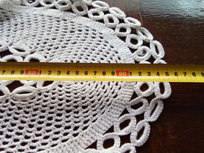 Perfect Vintage hand crocheted doily