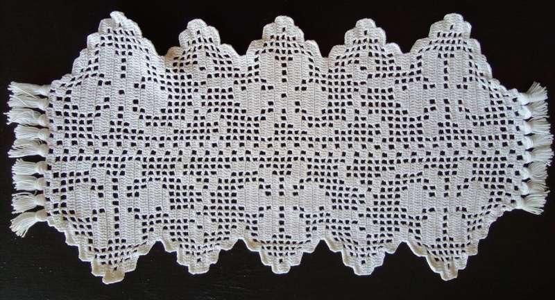 Cute vintage crocheted doily