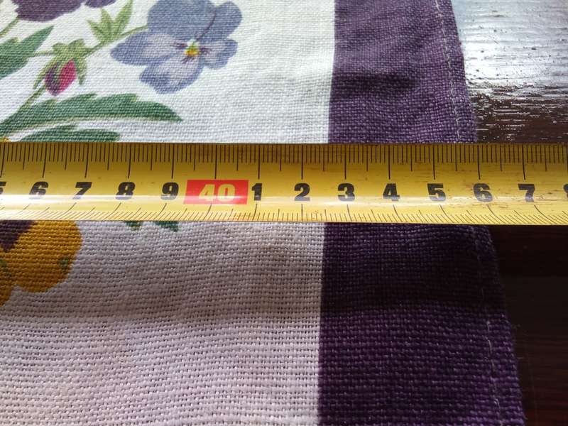 Vintage Irish linen tea towel