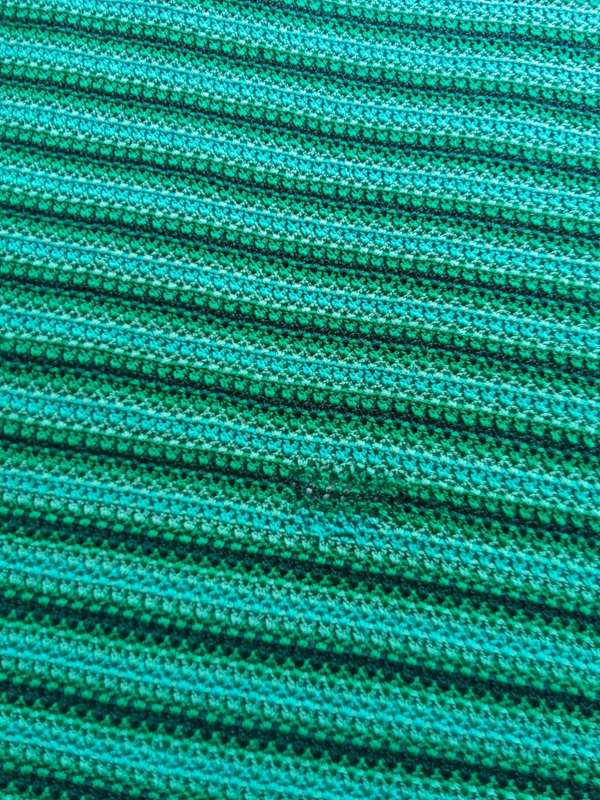 Stunning vintage hand crocheted blanket - quite dense and heavy