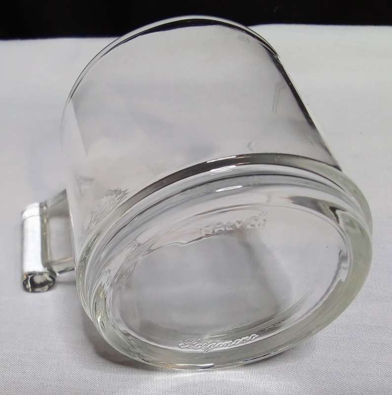 Vintage Clear Glass Eisch Italy 3oz ESPRESSO set in original packaging