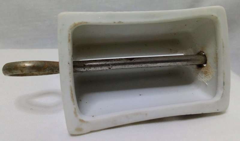 Cute Vintage Ceramic Toothpaste Tube Wringer Roller