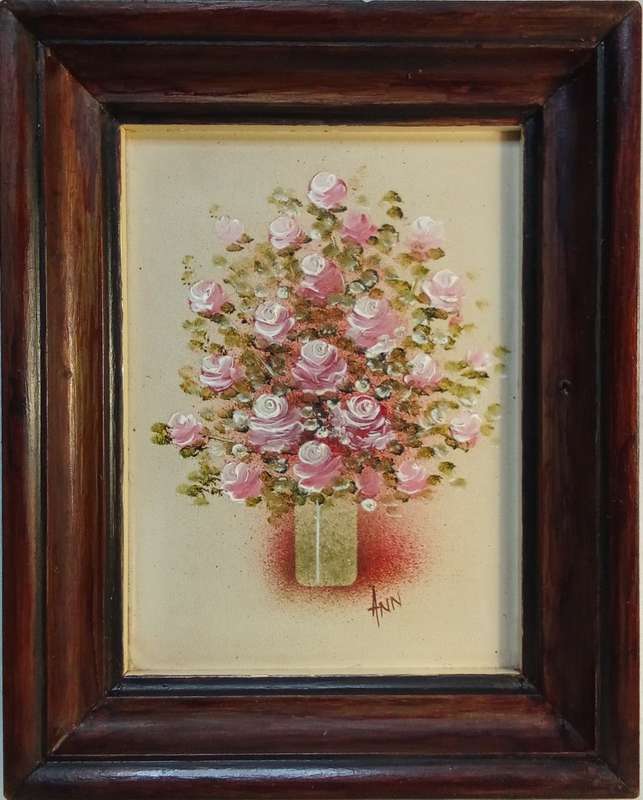 Vintage Miniature original painting