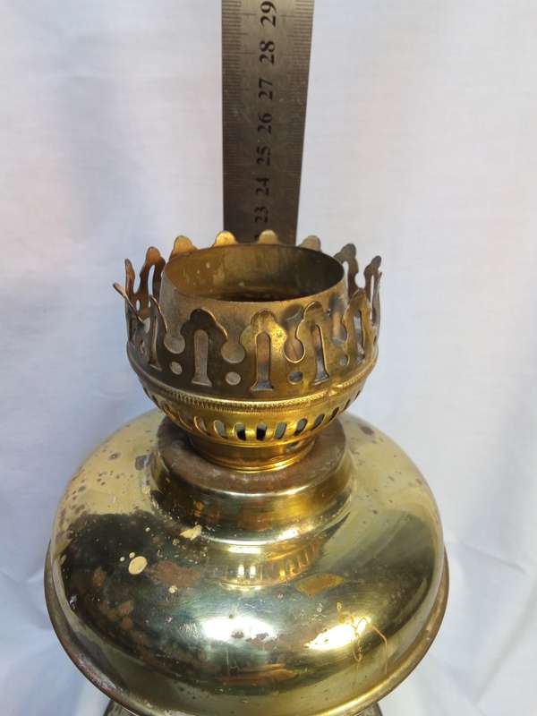 Vintage brass lamp - for spares perhaps?
