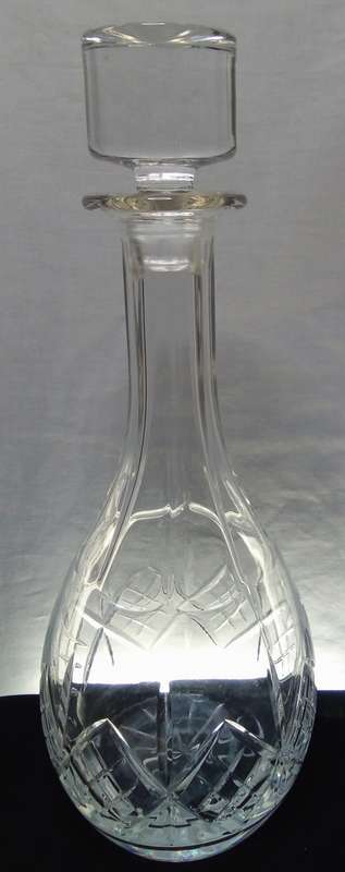 Lovely tall Crystal Decanter