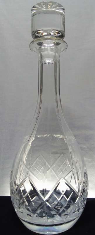 Lovely tall Crystal Decanter