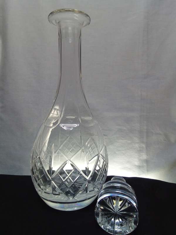 Lovely tall Crystal Decanter