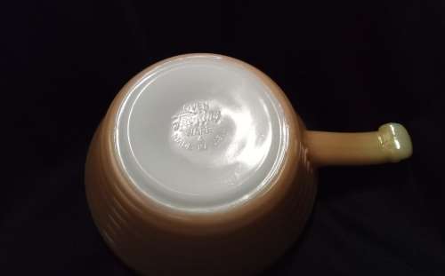 Small Vintage Milk glass Fire King saucepan
