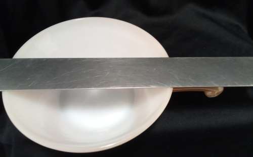Small Vintage Milk glass Fire King saucepan