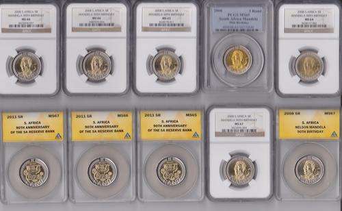 2008 / 2011 Mandela Coins