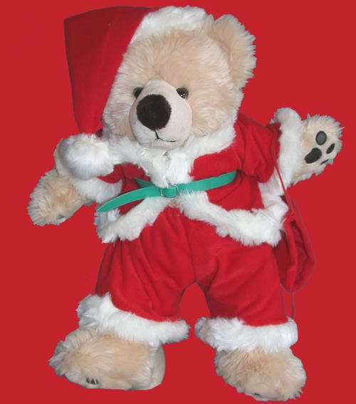 Teddy Bear Santa Bear