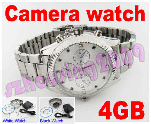 4GB Spy Camera Video Recorder Wrist Watch DVR
