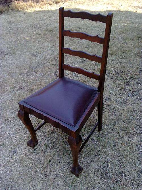 BALL AND CLAW LADDERBACK CHAIR NO.1