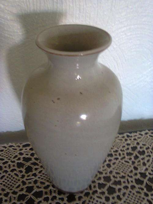 LOVELY GREY VASE "Buchan, Portobello, Scotland"