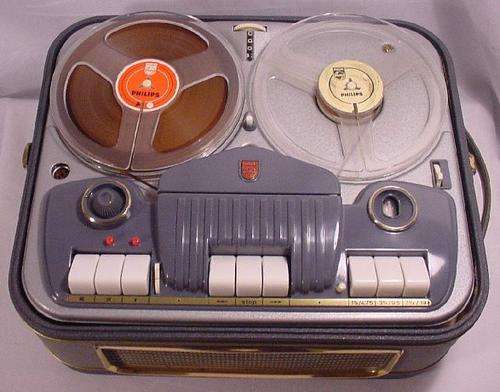 1958 Philips EL 3542 tape recorder antique
