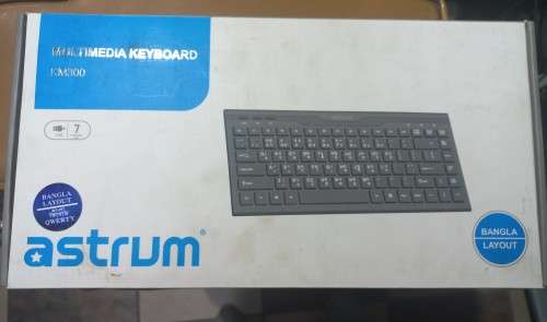 USB Astrum Multimedia Keyboard KM300 (Bangla layout)