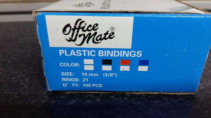Plastic Binding Rings
