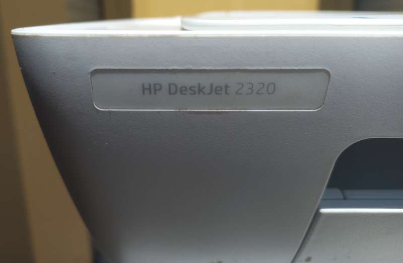 HP Deskjet 2320 (No-Cartidges, un-Tested)