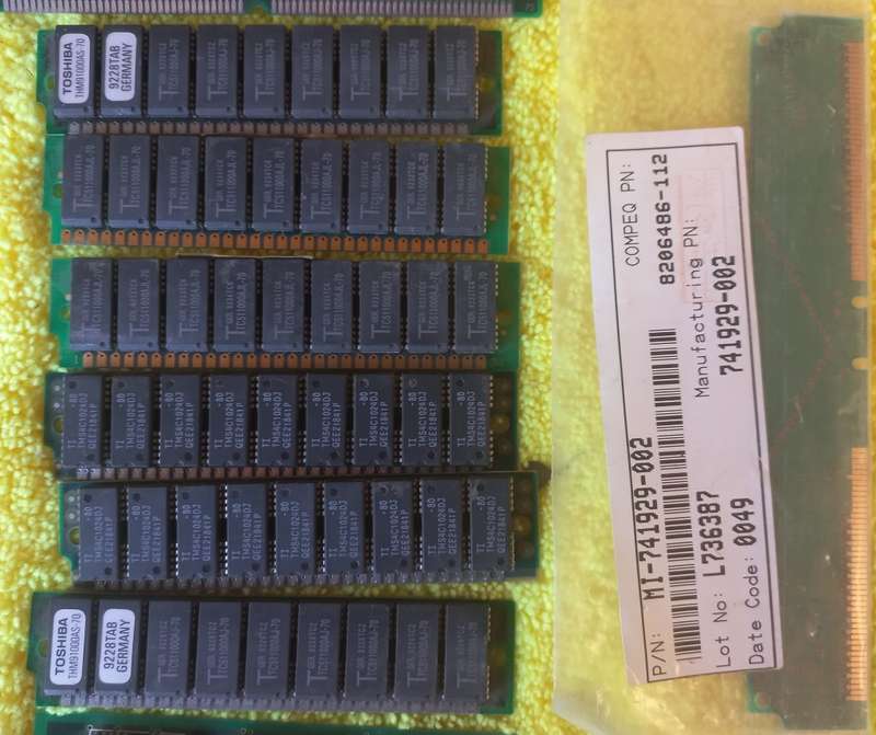 Joblot, PC Rams desktop and notebook, network cards for notebooks and other
